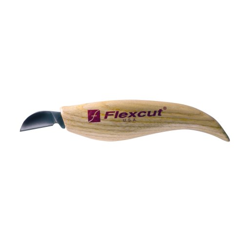 Flexcut NEW KN51 Double Bevel Sloyd Hook Knife