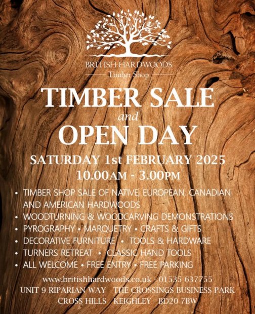 British Timber Sale & Open Day