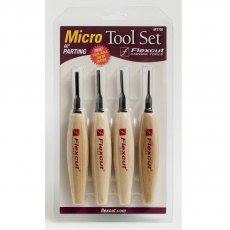 Flexcut 60 deg. Parting Micro Tool Set MT700 Flexcut 60 deg. Parting Micro Tool Set MT700