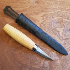 Spoon Carving Knives by Ray Iles - Traditional Large, Left-Handed
