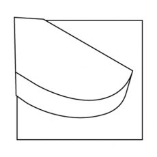 Robert Sorby Heavy Duty - Bowl Finishing Inboard Scraper Robert Sorby Heavy Duty - Bowl Finishing Inboard Scraper