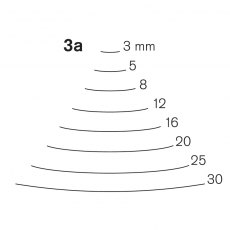 Pfeil Series 3a - Spoon Bent Gouge Pfeil Series 3a - Spoon Bent Gouge
