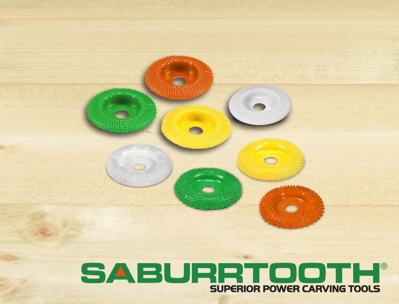 Saburrtooth Saburrtooth 2'' (50mm) Round (Donut) Faced Shaping Wheel