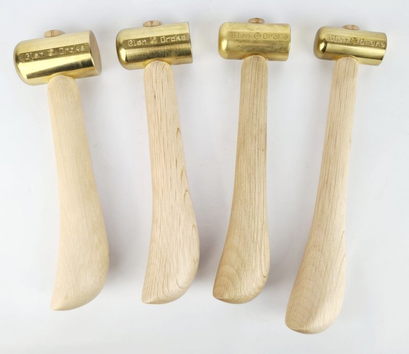 Friday Finds Set of 4 Glen-Drake Chisel Hammers - Long Handled [Preowned, Unused]