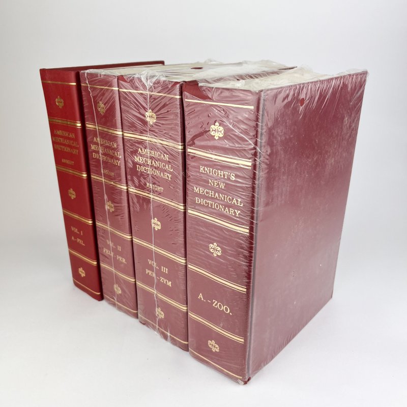 Friday Finds Knight's American Mechanical Dictionaries [Preowned, Unused]