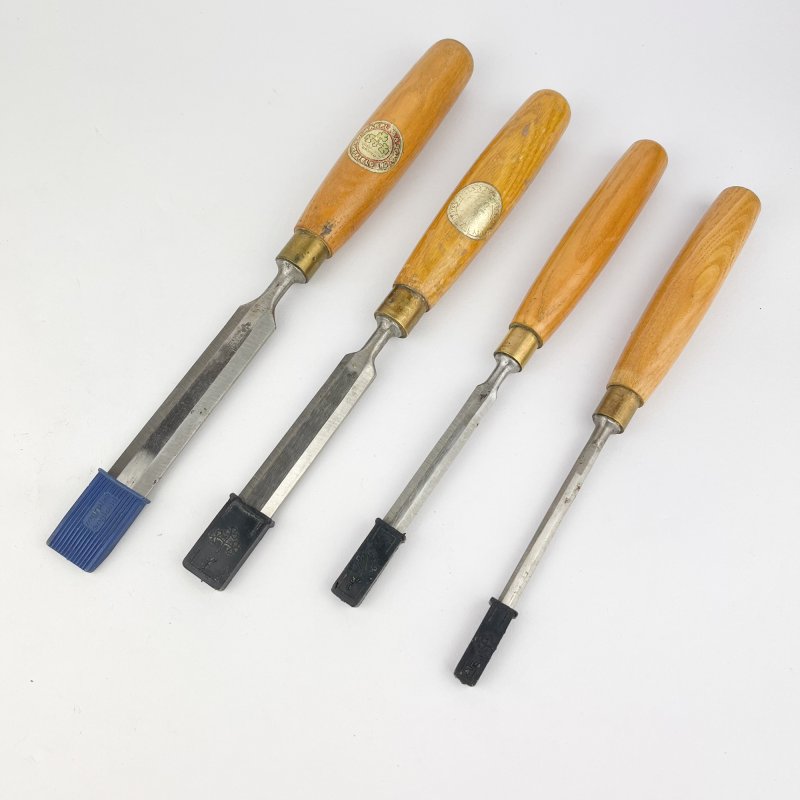 Friday Finds Marples Bevel Edged Bench Chisels x4 (1/4'', 3/8'', 5/8'' & 3/4'') [Preowned]