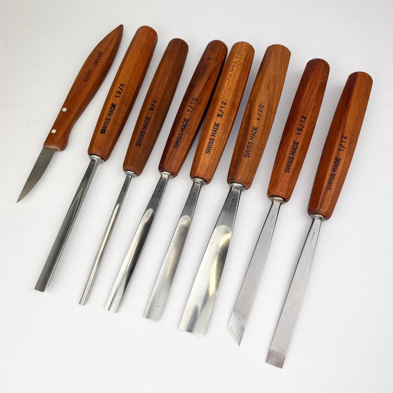 Friday Finds Pfeil Carving Tools Set of 8 with Roll [Preowned, Unused]