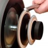 Tormek Tormek Leather Profiled Honing Wheel