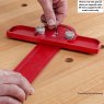 Woodpeckers Woodpeckers Woodworking Rule Protractor Head - Metric