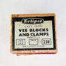 Friday Finds Eclipse No: 230 Engineers 1 1/2'' Vee blocks and clamp [Preowned, SOLD]