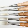 Friday Finds Lie-Nielsen Bevel Edge Chisels (O1 Steel) - Set of 5 in leather roll [Preowned, Unused]