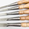 Friday Finds Lie-Nielsen Toolworks - Set of 5 Mortise Chisels with Lie Nielsen Leather Roll [Preowned, Unused]