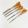 Friday Finds Lie-Nielsen Mortise Chisels - Set of 5 with Leather Roll [Preowned, Unused]